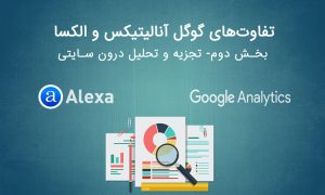 مقایسه الکسا و گوگل آنالیتیکس: تجزیه و تحلیل درون سایتی
