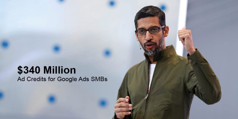 گوگل 340 میلیون دلار به کسب و کارها کمک می‌کند