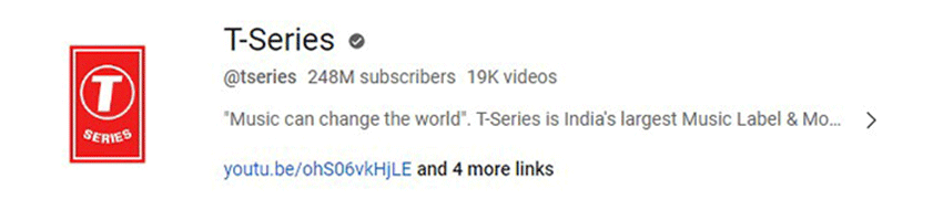 کانال یوتیوب T-Series