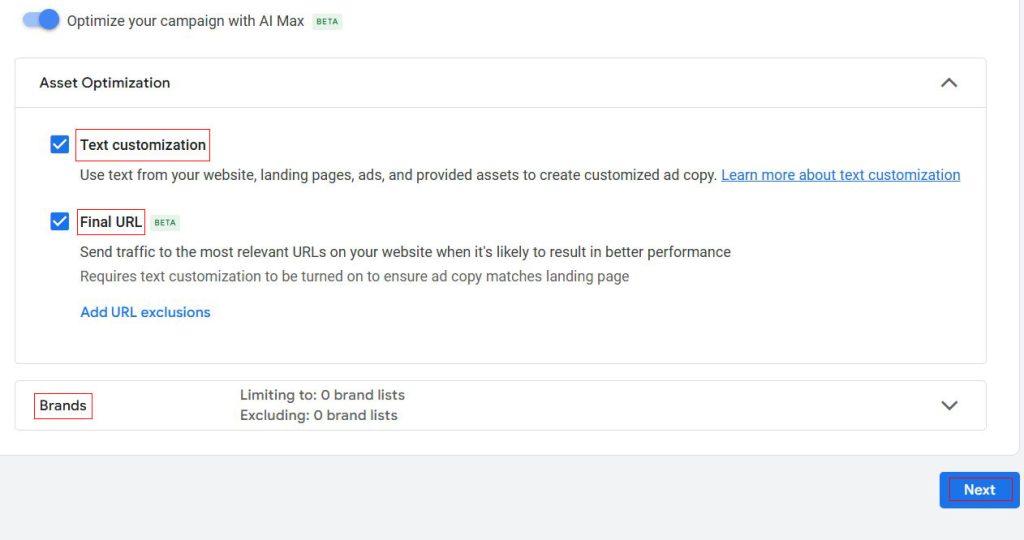 استفاه از AI Max در کمپین‌های سرچ گوگل ادز - عکس 1