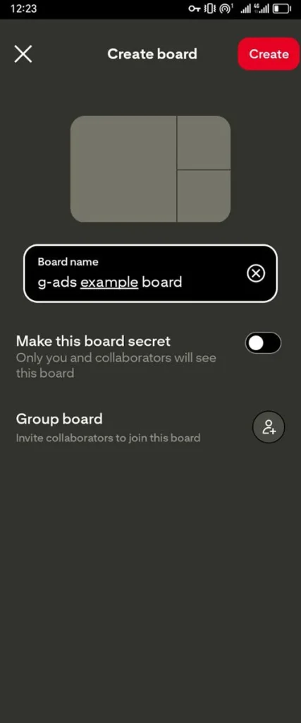 ساخت Board در پینترست - عکس 2