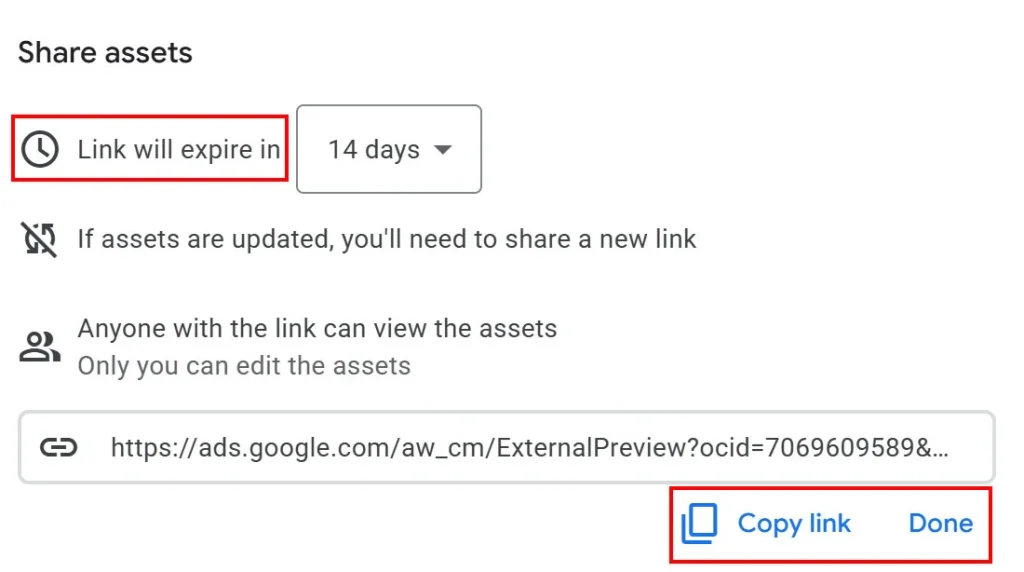 به اشتراک گذاری دارایی در Asset studio - عکس 2